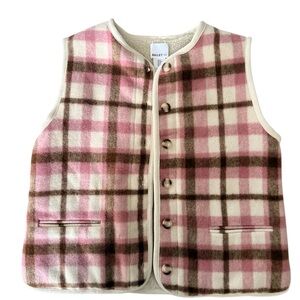 Bailey 44 Textured Cream Vest reversable